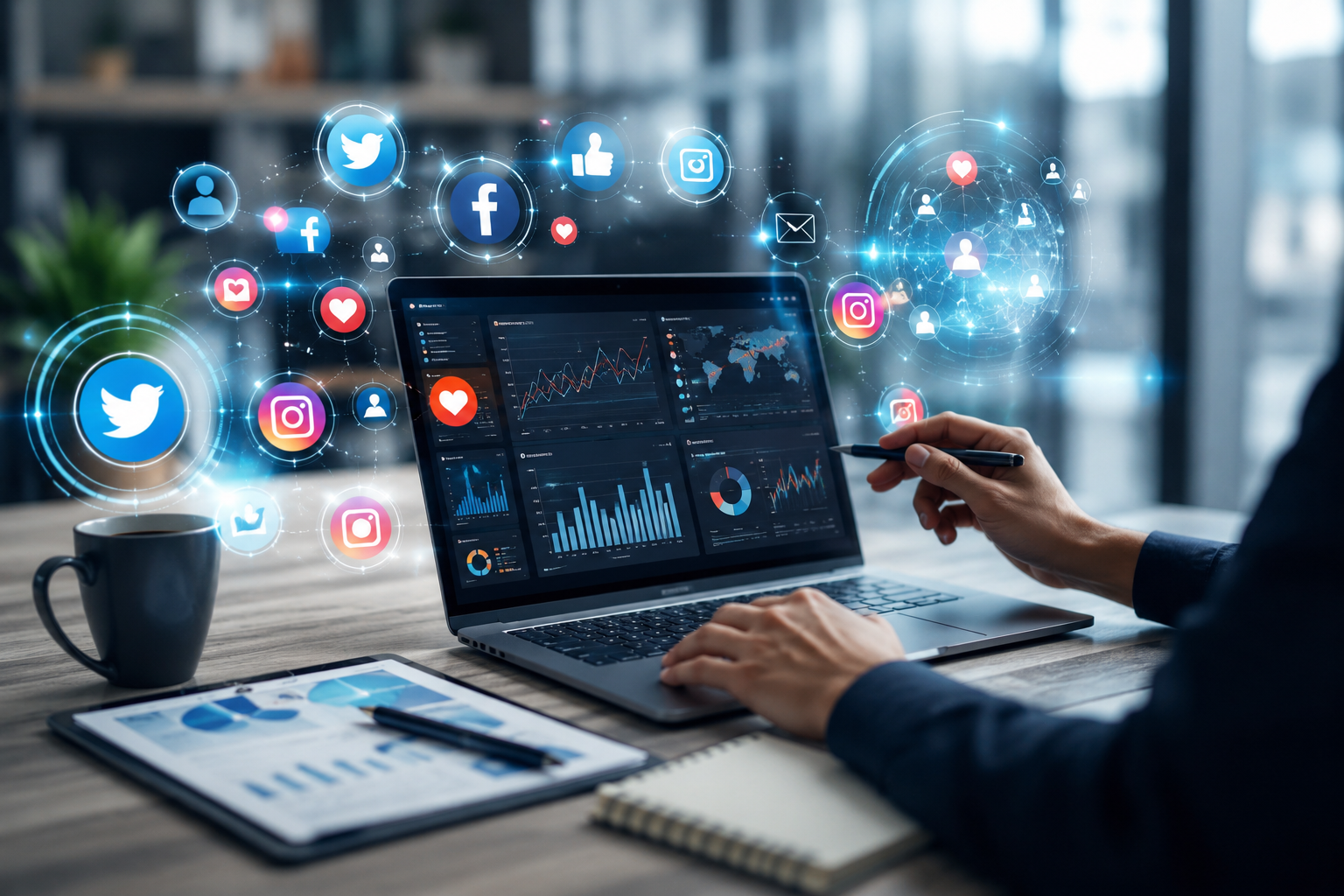 audit des réseaux sociaux, pensez à l'agence Webnotoriété