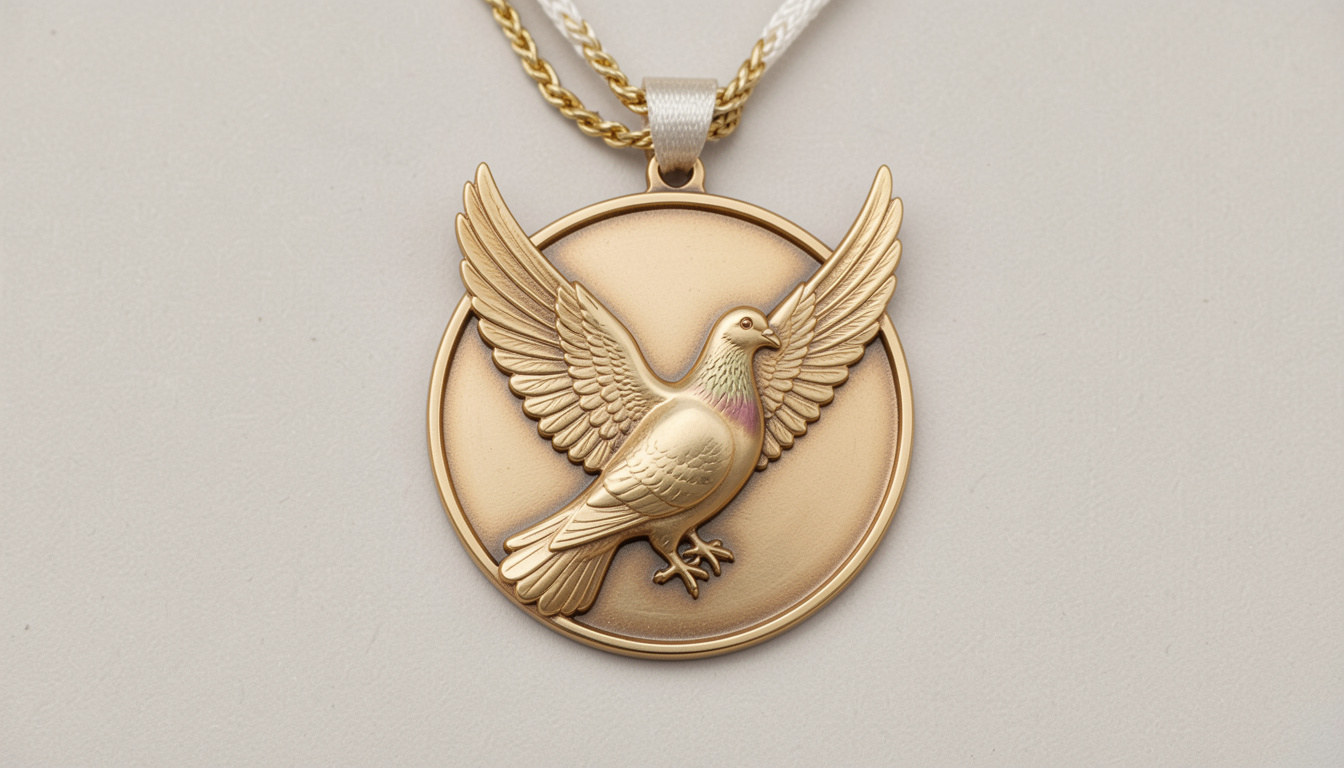 Offrir une médaille de baptême à un bébé